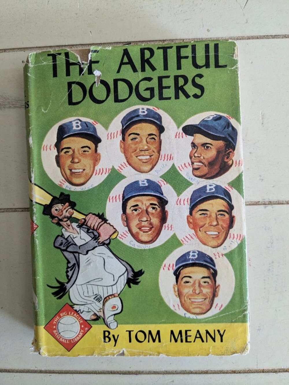 VINTAGE BOOK:  THE ARTFUL DODGERS BY TOM MEANY (First Edition 1954)